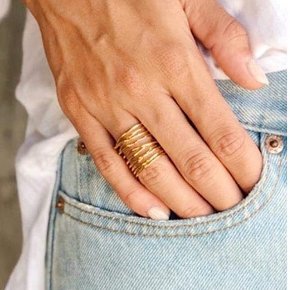 Gorjana Lola Ring Size 8 - Picture 2 of 8
